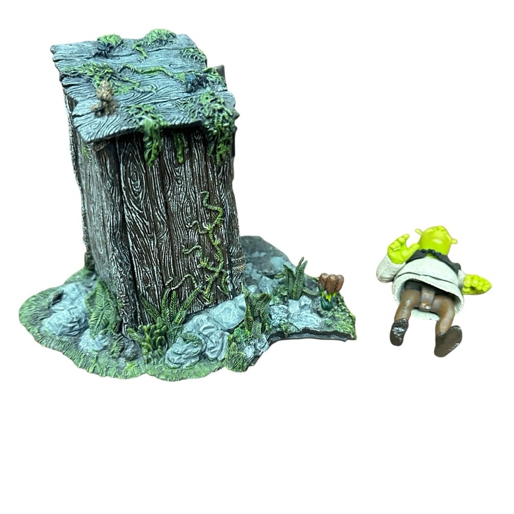 2001 McFarlane Toys Shrek The Outhouse Figure Shrek Action Figure - Picture 4 of 11